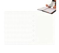 Binder Inner Pages - 20-Pack Sticker Paper | Binder Supplies With Sticker Backing Paper, Ideal For Artists, Scrapbooker, Studenti, DIY Projects, Crafting, Label Making, Home Or Art Studio Use
