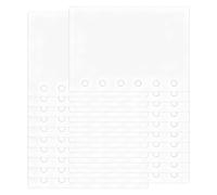 Binder Inner Pages - 20-Pack Sticker Paper | Binder Supplies With Sticker Backing Paper, Ideal For Artists, Scrapbooker, Studenti, DIY Projects, Crafting, Label Making, Home Or Art Studio Use