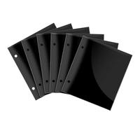 Binder musicale, protezioni per fogli A4 multi-pack per musicisti e cori, organizzatore con maniche trasparenti per le lezioni di archiviazione fogli prove 7.48x6,5 pollici Concerti e recital in PVC