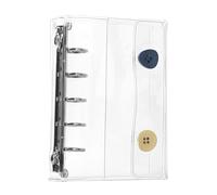 Binder Organizzatore adesivo - Organizzatore adesivi | Binder adesivo | Organizzatori di scrapbook Aesthetic 9.5x12.5cm M5 Dimensione 5 Porta del taccuino ad anello per la raccolta di journaling Plan