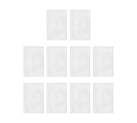 Binder Pages - 10 Pieces A6 Binder Clear Refill Card Sleeves,Top Loading Protectors for Cash Organizer Business Card Tracker Stickers Trading Students Teachers Writers