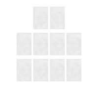 Binder Pages - 10 Pieces Sticker Organizer Inserts, Smooth Clear Envelopes, Cash Budgeting Refills, Business Card Sleeves | Document Protectors, Study Planning For Project, Office