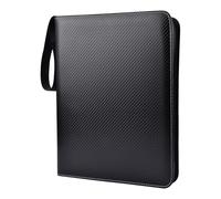 Binder per raccolta di carte - Cartella di copertina PU, album delle carte commerciali portatili | Organizzatore a doppia facciata da da da, Giochi di stoccaggio Giochi notturni