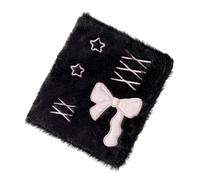 Binder Plush - Raccoglitore portatile per foto | A6 Photo Storage Notebook con pagine interne, per scrapbooking Label Making Organizer Artists Students DIY Enthusiasts Receipts Tickets Craft Projects