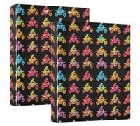 Binders 3 Ringing 1.5 Pollici 2 Pezzi Dirt Bike Motocross