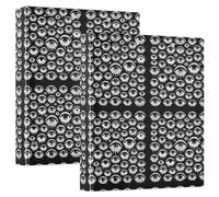 Binders 3 Ringing 1.5 Pollici Confezione da 2 Occhi Balle Occhi Strano