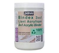Pébéo Studio Green - Legante acrilico Bindex 3 in 1, 945 ml
