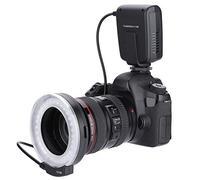 Bindpo Camera LED Ring Light, Universal 5000K Video Flash Fill Lamp with Flash Controller and Ring Adapters for CANON 7D 5DMarkII 60D 50D 40D 30D for Nikon D90 D80 D700, etc