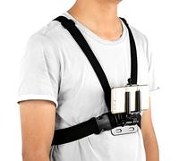 Bindpo Imbracatura toracica per fotocamera, supporto cinghia toracica regolabile, montaggio petto con clip per Gopro per OSMO Action Camera per Cellulare