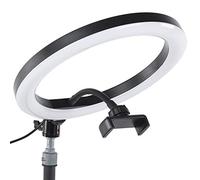 Bindpo LED Ring Light 10 Pollici RGB Color Lighs Mode Fill Lamp 3200-6400K Temperatura Colore Studio Ring Light con Supporto per Telefono