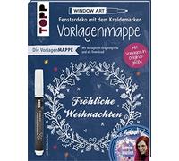 Bine Brändle Vorlagenmappe Fensterdeko mit dem Kreidemarker - Fröhli (Tascabile)