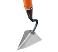 Binette De Jardin Pour Désherbage - Outil De Désherbage Et Débroussaillage | Binette Triangle Polyvalente Manche Anti-Dérapant Pour Préparation Du Sol Binette De Jardin Pour Désherbage Dans Le