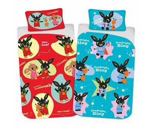 Bing Bunny Goppity Voosh Whoosh Junior Culla Set Copripiumino Bambini Reversible
