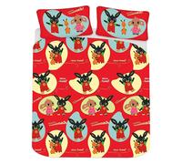 Bing Bunny Woosh Set Copripiumino - 52% Poliestere, 48% Cotone (AG202)