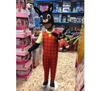 Bing Coniglietto Costume Completo con Cuffia Rosso Verde Nero Bambino