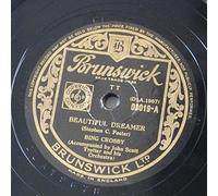 bing crosby - 78rpm BING CROSBY beautiful dreamer / you are my hearts delight