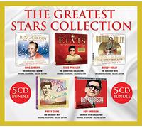 Bing Crosby, Elvis Presley, Buddy Holly, Patsy Cline, Roy Orbison - The Greatest Stars Collection - 5 Individual Albums Collection Bundle)