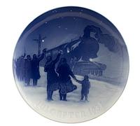 BING&GRONDAHL PIATTO DI NATALE 1931 ORIGINALE PORCELLANA PRIMA SCELTA