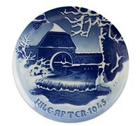 BING&GRONDAHL PIATTO DI NATALE 1945 ORIGINALE PORCELLANA PRIMA SCELTA