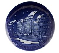 BING&GRONDAHL PIATTO DI NATALE 1989 ORIGINALE PORCELLANA PRIMA SCELTA