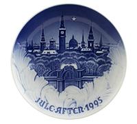 BING&GRONDAHL PIATTO DI NATALE 1995 ORIGINALE PORCELLANA PRIMA SCELTA