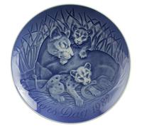 BING&GRONDAHL PIATTO FESTA DELLA MAMMA 1982 ORIGINALE PORCELLANA PRIMA SCELTA