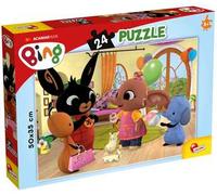 Liscianigiochi- Bing Facciamo Festa Gicoco per Bambini-Puzzle, 24 Pezzi, Multicolore, 77960