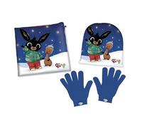 Bing Set Cappellino+ Scaldacollo+ Guanti Size 54 Colore Blu elettrico