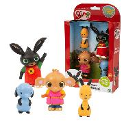 Giochi Preziosi Bing Set 4 Personaggi Articolati 10 cm