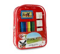 Set cancelleria zaino Bing ufficiale per bambini colori stickers pennarelli 4659