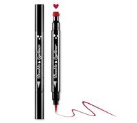 BINGBRUSH - ★【Design a doppia punta】Un lato è una matita eyeliner, l'altro lato è un timbro eyeliner. Questo ti permette di sbarazzarti del disordine e fare un acquisto perché non hai bisogno di u