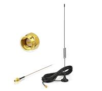 Bingfu 868 MHz Antenna Lora 5dBi SMA Maschio Con Base Magnetica Cavo 3 M RG174 - Compatibile Con GSM GPRS GPS Arduino SIM868 Radio Homematic CCU3 CCU2 CCU1 LoRa