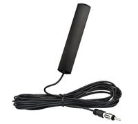 Bingfu Adattatore Antenna Autoradio Interna Antenna Elettronica Amplificata Radio Auto Universale ANT-309 Adattatore DIN 88Mhz-110Mhz Parabrezza Adesiva 3M Cavo