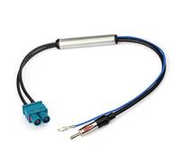 Bingfu Amplificatore Antenna Autoradio, Doppio Maschio Fakra a Spina DIN