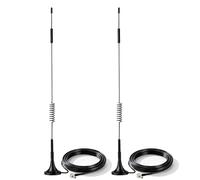 Bingfu Antenna 4G LTE 7Dbi TS9 Maschio Base Magnetica Cavo 3 m Compatibile con Modem USB Router Hotspot MiFi WiFi Mobile 4G LTE Jetpack AirCard AC791L AC815S AC770S,2 Pacchi