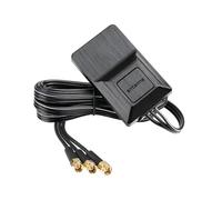 Bingfu Antenna 4G LTE Doppia + GPS BeiDou, Antenna 3-in-1 per Navigazione e Tracciamento Veicoli con Cavo RG174 3 m e Connettori SMA Maschio, IP65 Impermeabile per Applicazioni Automotive e IoT