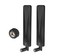 Bingfu Antenna 4G LTE Fotocamera da Caccia Gioco 9dBi RP-SMA Maschio Compatibile con Router Wireless 4G LTE Esterna Telecamera di Sicurezza,Confezione da 2