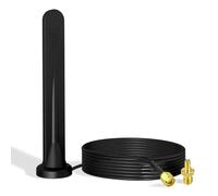 Bingfu Antenna 4G LTE Interna Esterna SMA TS9 5dBi Antenna GSM con Base Magnetica 3 Metri Cavo per GSM 3G 4G LTE Router Cellulare Gateway Modem MiFi Hotspot Router USB Modem