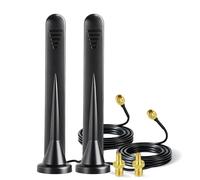 Bingfu Antenna 5G 4G LTE Esterna Tutte le Bande 3dBi SMA TS9 Maschio Base Magnetica Cavo 3M per Router, Hotspot, Modem, Fototrappola, Dispositivi IoT, Casa Intelligente & Uso Veicolo, 2pcs
