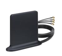 Bingfu Antenna 5G 4G LTE Larga Banda 10 dBi SMA Maschio, Montatura Magnetica Omnidirezionale Cavo 3 m per Router CPE, Hotspot, Gateway, Telecamere e Dispositivi IoT