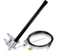 Bingfu Antenna 868 MHz Meshtastic 3 dBi Fibra di Vetro Antenna LoRa con Cavo 1 m per Hotspot Helium Miner HNT Heltec V3 Modulo Meshtastic ESP32 LoRa, Nero