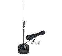 Bingfu Antenna CB Veicolare 27 MHz Flessibile Maschio UHF PL259 e BNC