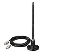 Bingfu Antenna radio CB da 27 MHz con base magnetica Soft Whip PL259 e BNC maschio, compatibile con Cobra Midland Uniden Maxon President Mobile CB Kit antenna radio per auto e camion