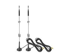 Bingfu Antenna WiFi 7 per Schede Madri ASUS, Interfaccia Quick-Connect | Tri-banda 2,4/5/6 GHz, 8 dBi, Base Magnetica, Cavo 3 m, Compatibile con ROG STRIX TUF Z790 Z890 X870 PC Gaming