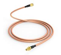 Bingfu Cavo Prolunga SMA Femmina Passacavo a Maschio RG400 50 Ohm 1 m | Cavo Coassiale a Bassa Perdita, per Antenna Router 5G 4G, Walkie Talkie, GPS, Ricevitore SDR e Applicazioni Comunicazione RF