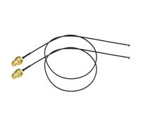 Bingfu Cova Prolunga da Prise Micro Coaxiale 0.25mm a RP-SMA Femmina Antenna WiFi 30 cm per Intel AX200NGW 8265AC 8265NGW 7265AC 9560AC Interfaccia M.2 NGFF Scheda di Rete Wireless Adattatore WiFi