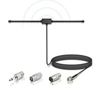 Bingfu Dab Antenna Radio FM Dipolo con Cavo di estensione 3 m per Bose Wave Sistema Ricevitore AV Audio Vedio Casa Radio Portatile
