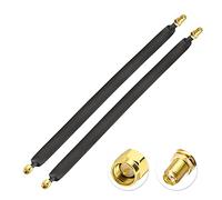 Bingfu Prolunga SMA Antenna Finestre 30CM Cavo Coassiale SMA Maschio a Femmina per Modem Router Cellulare 4G LTE Cavo Antenna Helium Lora, 2 Confezioni