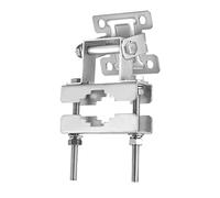 Bingfu Staffa a Parete Morsetto Supporto Antenna Palo Angolo Regolabile Anti Ruggine Hardware Accessories per Esterna Casa Porta del Palo Antenna Kit di Montaggio