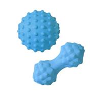 BINGGA Pratico dispositivo di massaggio per alleviare i muscoli del piede, vita e schiena, sollievo dal corpo, strumento per il punto sollevato per uso in ufficio e